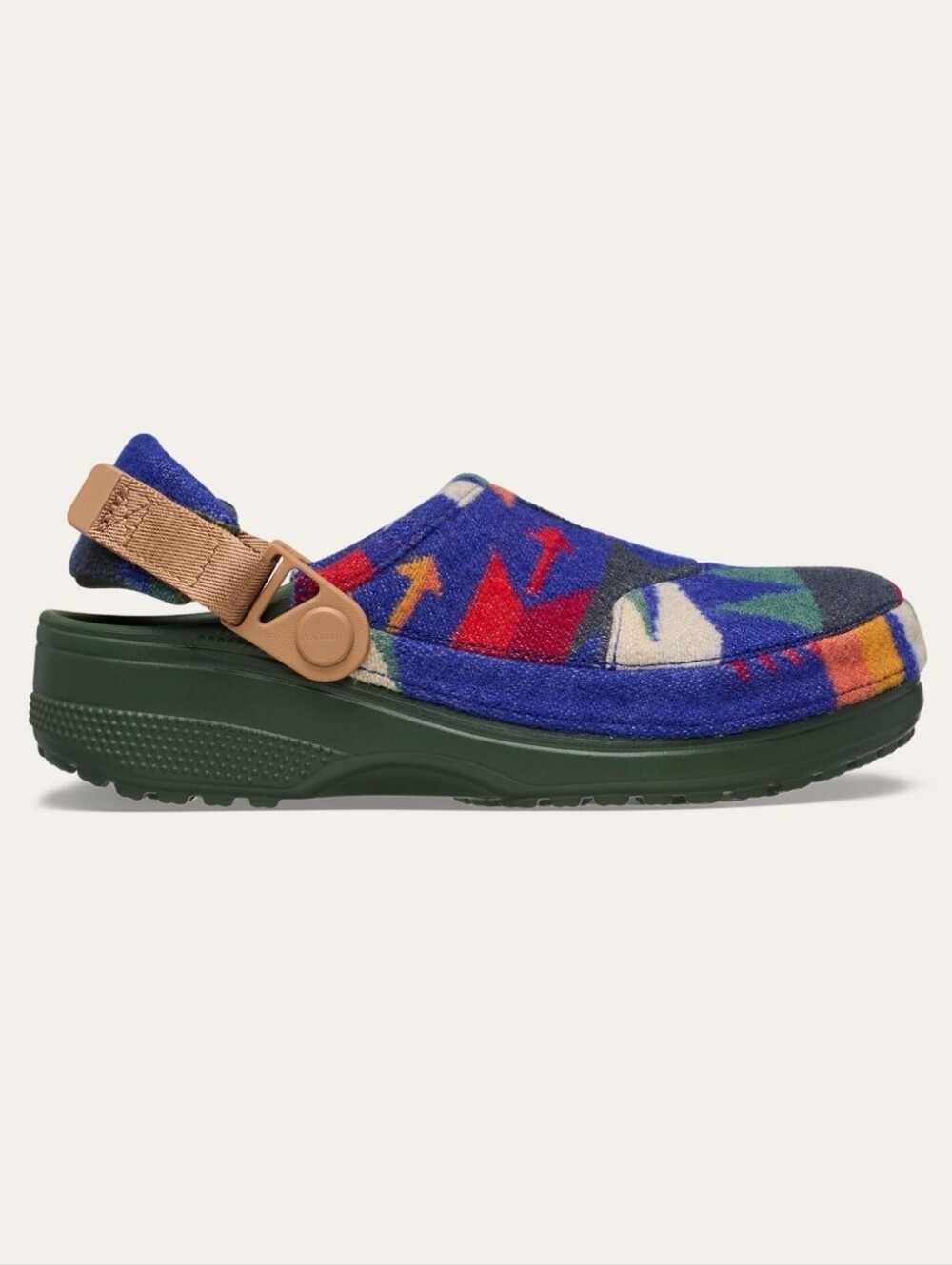 NIB Crocs X Pendleton Crafted Tuscon Wool Clogs M6/W8 M8/W10 Clog Collaboration - Picture 5 of 13